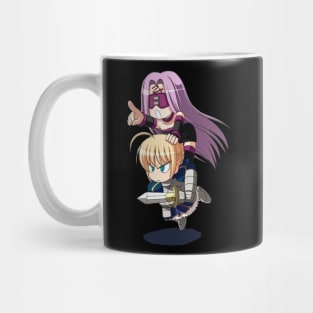 Rider riding Saber Mug